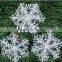 Christmas supplies tree Snowflakes white window decorative snowflake