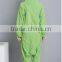 Green Animal Design Soft Flannel Fleece Adult Onesie Women Travel