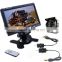 7inch TFT LCD monitor with 2.4GHz Digital Wireless camera System 24V