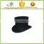 custom classic plain black white red wool felt formal top hat