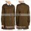 new arrival loose fit army green canvas western coats made in china