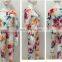 Floral Printed Jacket 2 Piece Set Women Pants For Fashion Ladies