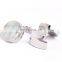 High quality white stone round cufflinks