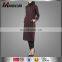 Wholesale New Style Muslim Tunic Fashion Dubai Abaya Plaid Islamic Top