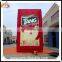 Promotion inflatable fruit kiosk, inflatable fruit theme booth, outdoor retail booth for exhibition