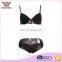 Wholesale cheap comfortable breathable nylon spandex bra set new