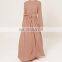 B9870# fashionable new model abaya in dubai abaya 2017 muslim dress wholesale