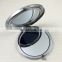 Silver color metal makeup mirror with custom design
