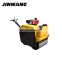 450mm 600mm hand held earth soil double drum roller compactor for sale
