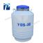 Liquid Nitrogen Vessel Dewar 30L Cryogenic Semen Storage Tank