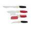 China promotion hot sale non stick coating stainless steel knives set