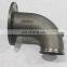 diesel engine spare Parts 4988381 Exhaust Outlet Tube for cummins  4B3.9 4B3.9  manufacture factory in china order