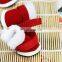 4pc/set Pet dog cat Christmas shoes Teddy Winter Snow cotton shoes