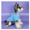 Dog Clothes Summer T-shirt Elegant Small Flower Printed Shirt Short Sleeve Shirt Schnauzer Corgi Teddy Pomeranian Pet Clothing
