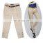 DiZNEW Fashion casual Cotton Chino Cargo Cropped Straight Pants women