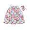 2020 new arrival Floral newborn car seat cover pink blooming flower pattern super elastic soft