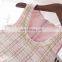 Autumn new special small fragrant wind sequined pocket check vest skirt girls skirt children's wear