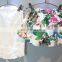 Girl Summer Boutique Outfit Kids sleeveless Tops + Flower Print Shorts 2pcs Set