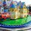 Theme park kids love electric fire fighting train for sale