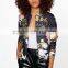 Metalic Bomber Sport Women Jacket