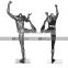 Sports Mannequin Dancing Women Fiberglass Full Body Dummy HEF-35