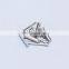 din1444 Stainless Steel zinc round head  Clevis Pins With Hole for R cotter pin