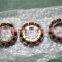 Motor rotor and stator laminated core rotor winding