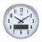 Wholesale Large Size LCD Quartz Wall Clock/LCD Clock with Daytime/Month/Year/