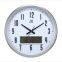 Wholesale Large Size LCD Quartz Wall Clock/LCD Clock with Daytime/Month/Year/