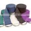 Our best colorful with metallic buckles and various length cotton yoga strap  Indian manufacturer