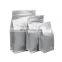 Coffee Bean Matt Black Block Bottom Resealable Printed Plastic Aluminum Foil Side Gusset Coffee Bag