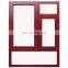 Double tempered glass thermal break casement  aluminum window