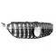 auto parts Front grill for Mercedes benz  C63 class W205 GTR black silver style GTR sports line 2019+