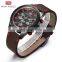 MINI FOCUS MF0007G Quartz watches Calendar Chronograph Analog Men Watch Automatic Movement For Sales