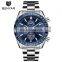 BENYAR BY-5140M Men Quartz Watch 2019 Top Brand Luxury Full Steel Business Casual Waterproof Clock