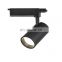 LED Track Light For Commercial Clothing Store Home Restaurant Background Led Ceiling Lamp COB Rail Type Spotlight