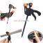 Wood Hard Grip Release Speed Spreader Woodworking Bar Clamp Quick Ratchet