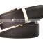 100%genuine leather double-side stitched belt for men fashion dress belt reversible buckle wholesale retail OEM ODM