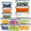 BPA-Free Plastic Containers for Organizing With Lids 12pcs Food Storage Containers Set Pantry Organization Set