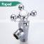 Rapsel Good Price Brass Body Chrome Plated 90 Degree Water Angle Valve