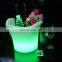 LED Ice Bucket Multiple Capacity Custom KTV/ Nightclub Party Rechargeable Luxury Plastic Modern Home LED Glowing LED Ice Bucket