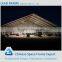 Light space frame truss roof for aircraft hangar