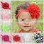 many colors children chiffon flower hairband wave handwork hair accessory MY-AC0009