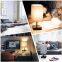 Bedroom Bedside Lamp With 2 USB Ports AC Socket Touch Dimming