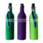portable wine bottle sleeve with handles, 3mm neoprene material, free sample, factory price