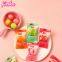 High quality different fruit flavors yogurt filled soft candy