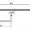 304 stainless steel handle shower room door handle bathroom accessories manufacturer 1025B