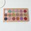 18 Makeup Glitter Color Palette Eyeshadow Customized logo Duochrome Pressed Glitter Eyeshadow La Sombra De Ojos