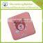 fashionable reative patterns various shape hot selling rubber cup pad/coaster