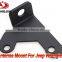 High quality stainless metal black antenna auxiliary mount bracket for jeep wrangler 2/4 doors 07-16 JK